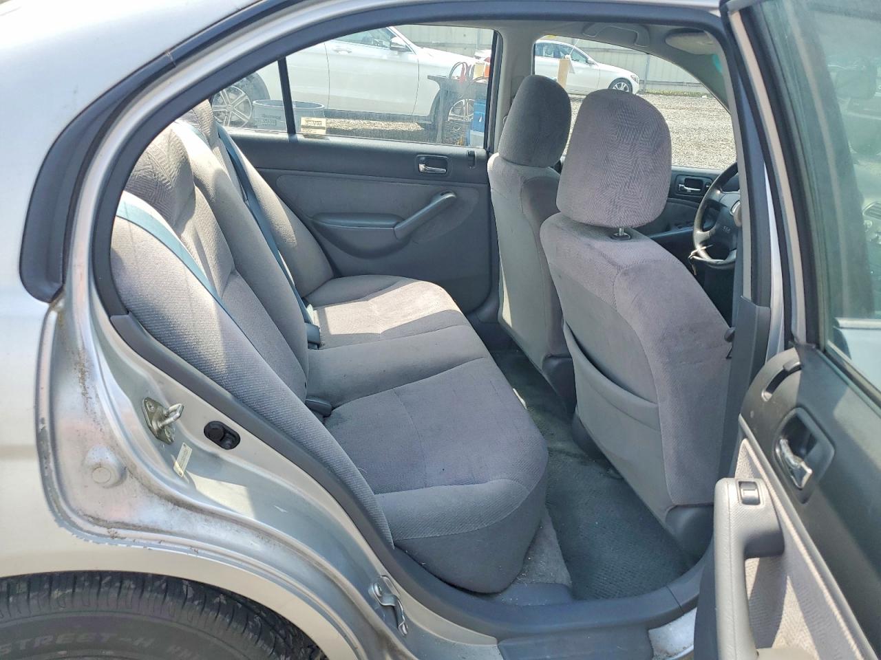 2002 Honda Civic Lx Silver vin: 2HGES16582H548384