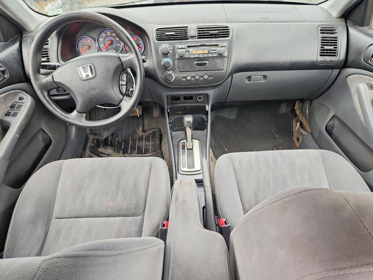 2005 Honda Civic Lx Серый vin: 2HGES16585H515471