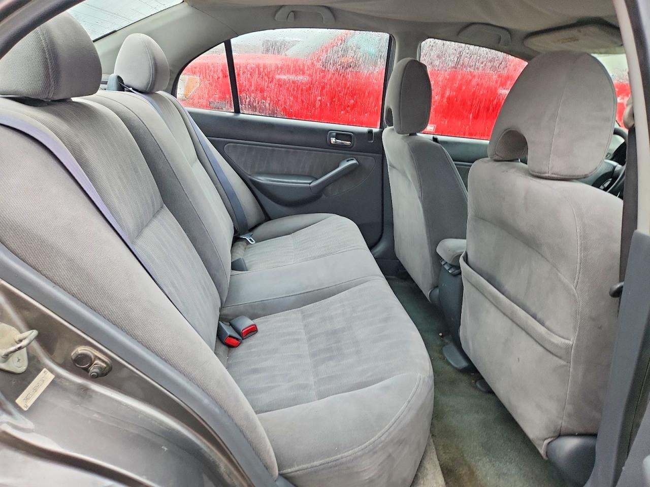 2005 Honda Civic Lx Серый vin: 2HGES16585H515471