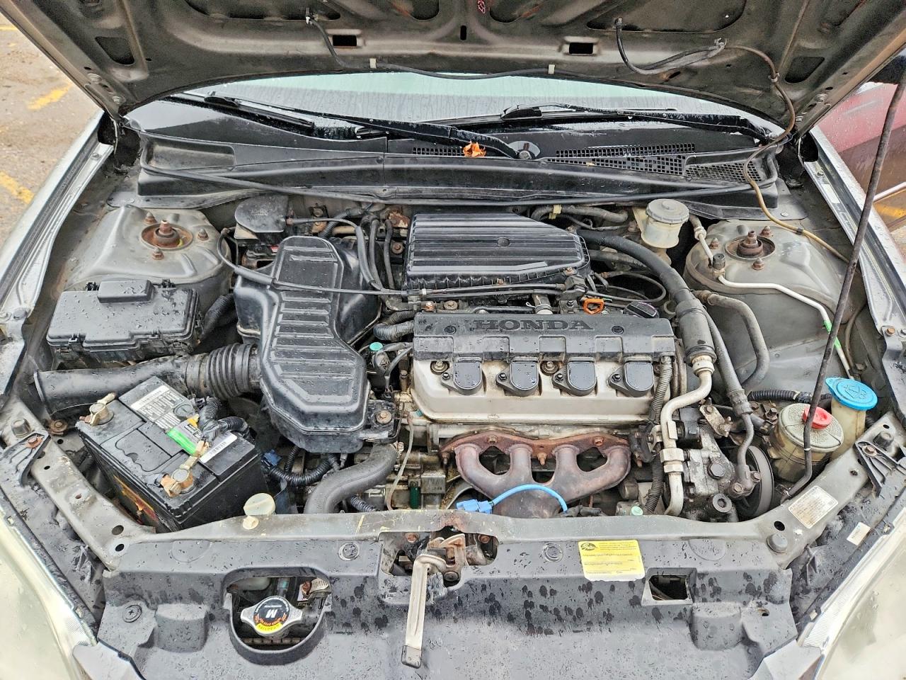 2005 Honda Civic Lx Серый vin: 2HGES16585H515471