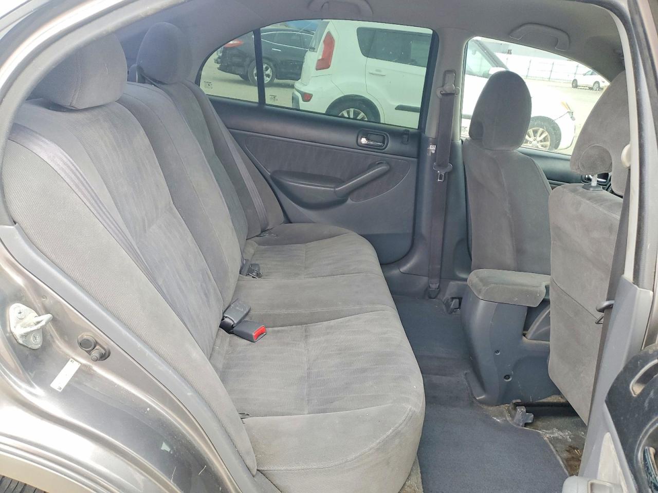 2005 Honda Civic Lx Серый vin: 2HGES16585H560975
