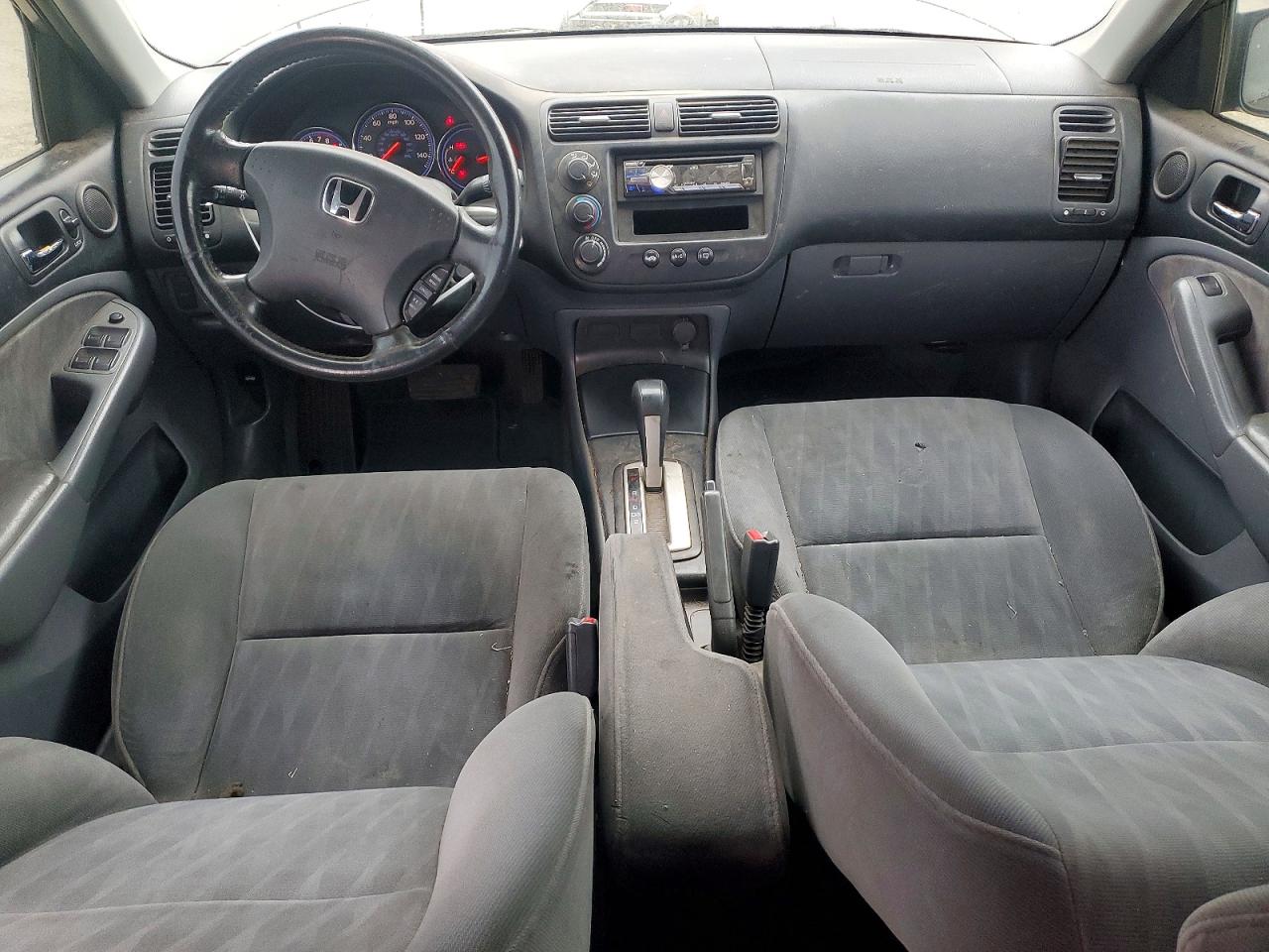 2005 Honda Civic Lx Серый vin: 2HGES16585H560975