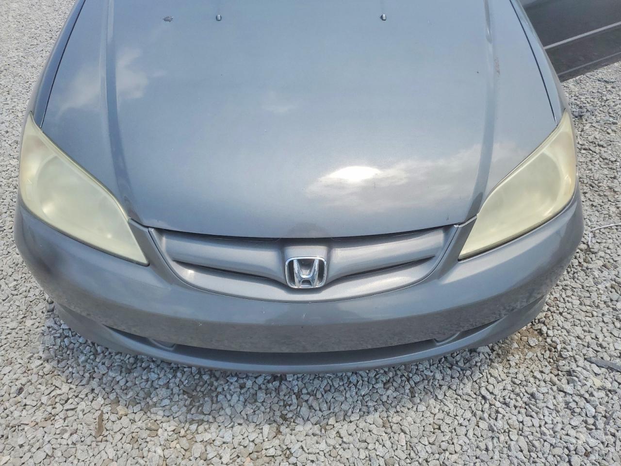 2005 Honda Civic Lx Gray vin: 2HGES16585H616395