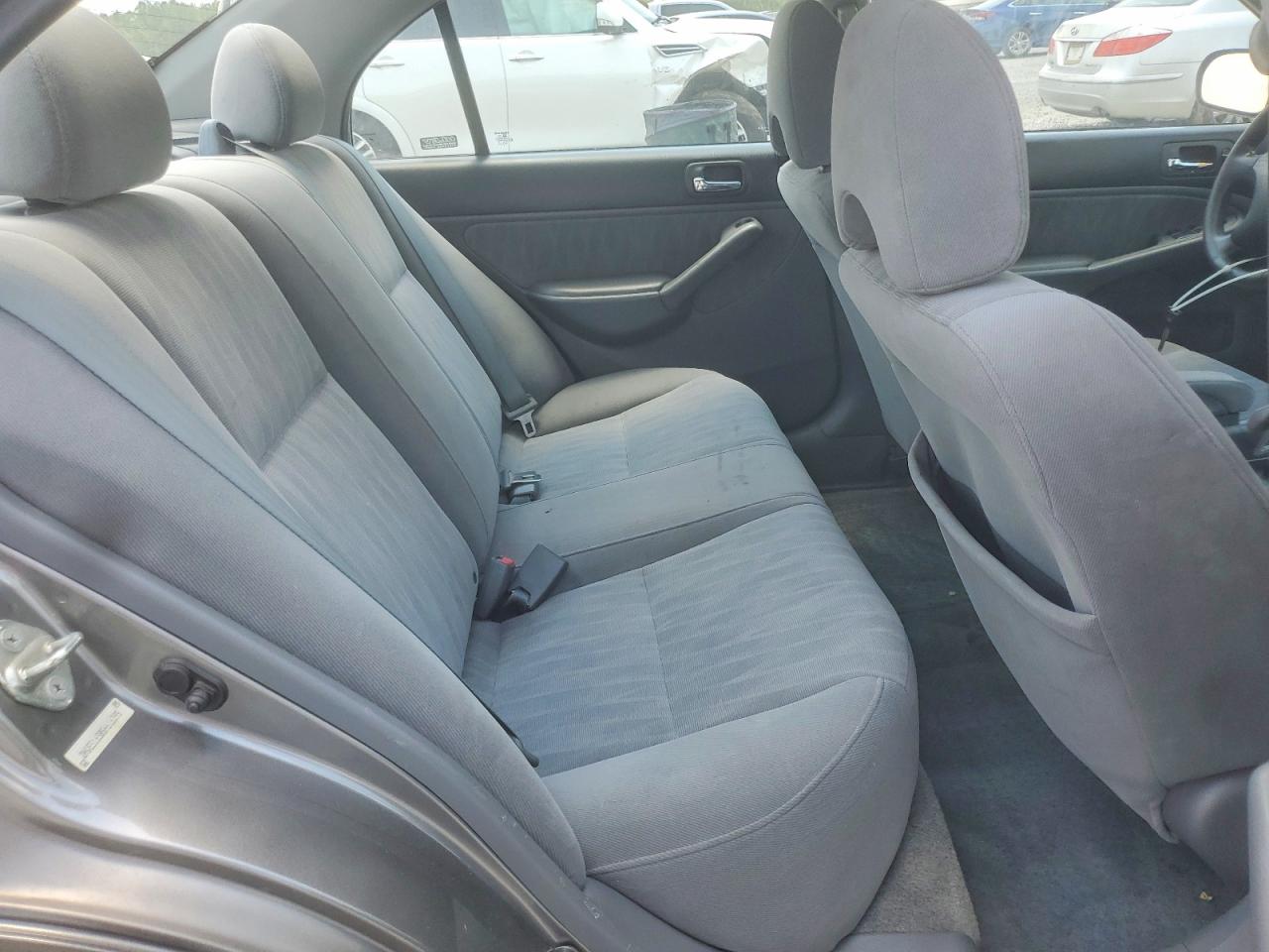 2005 Honda Civic Lx Gray vin: 2HGES16585H616395