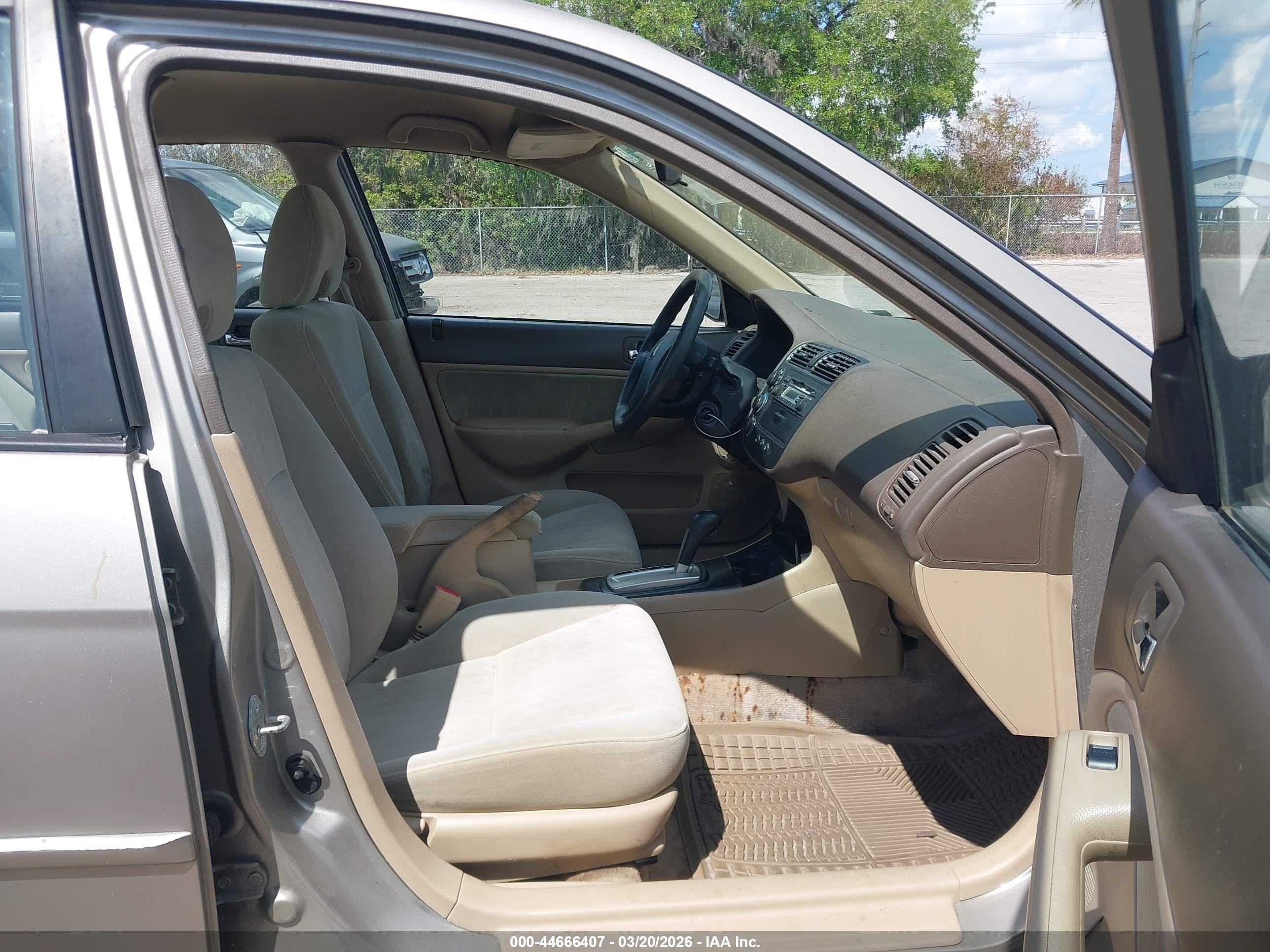 2003 Honda Civic Lx Gold vin: 2HGES16593H529926