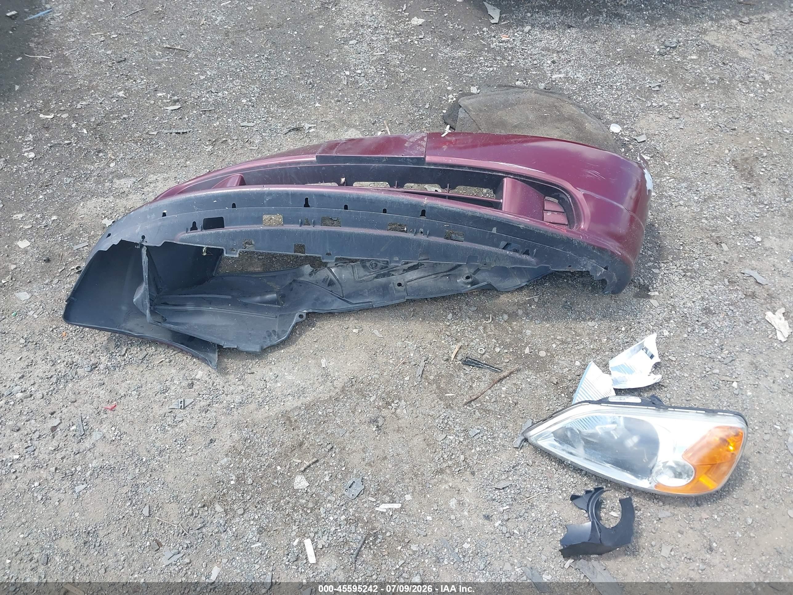 2003 Honda Civic Lx Бордовый vin: 2HGES16593H555541