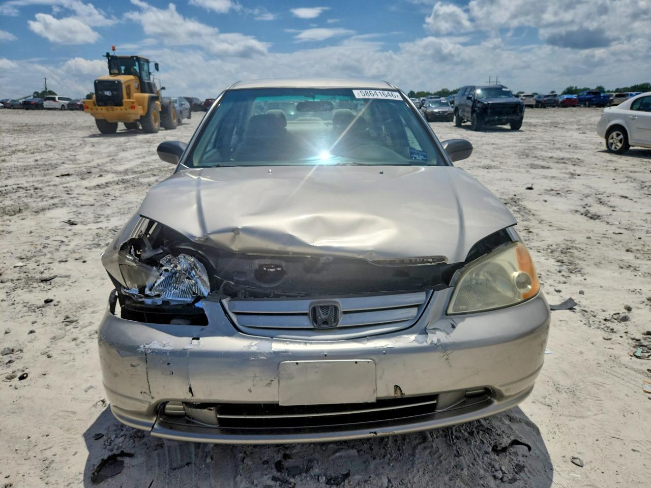 2003 Honda Civic Lx Gold vin: 2HGES16593H581234