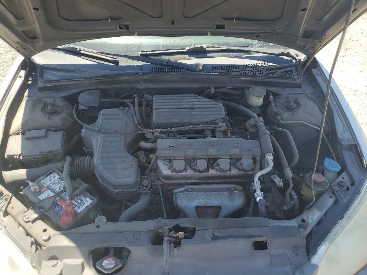 2004 Honda Civic Lx Silver vin: 2HGES16594H612547