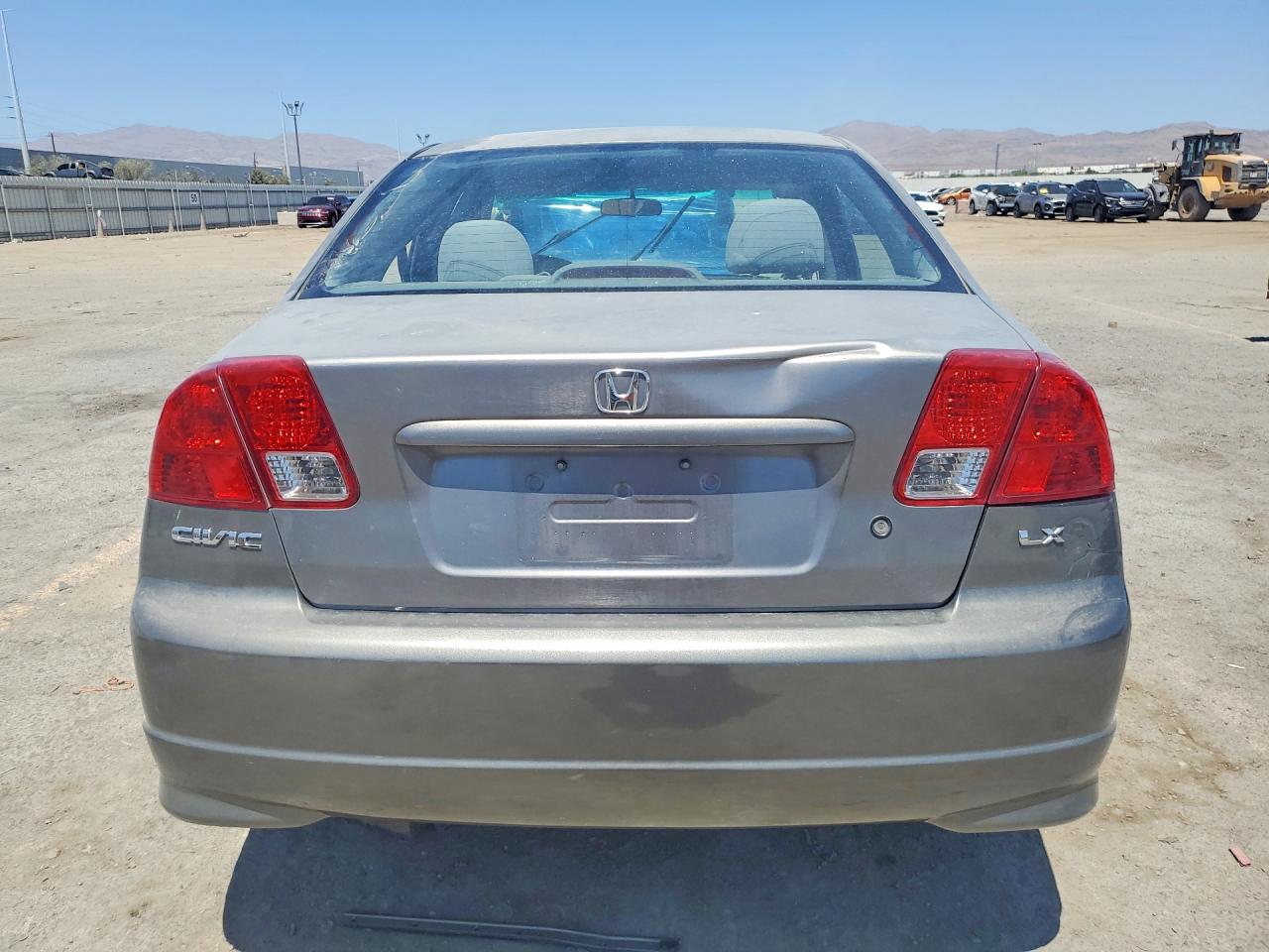2004 Honda Civic Lx Silver vin: 2HGES16594H612547