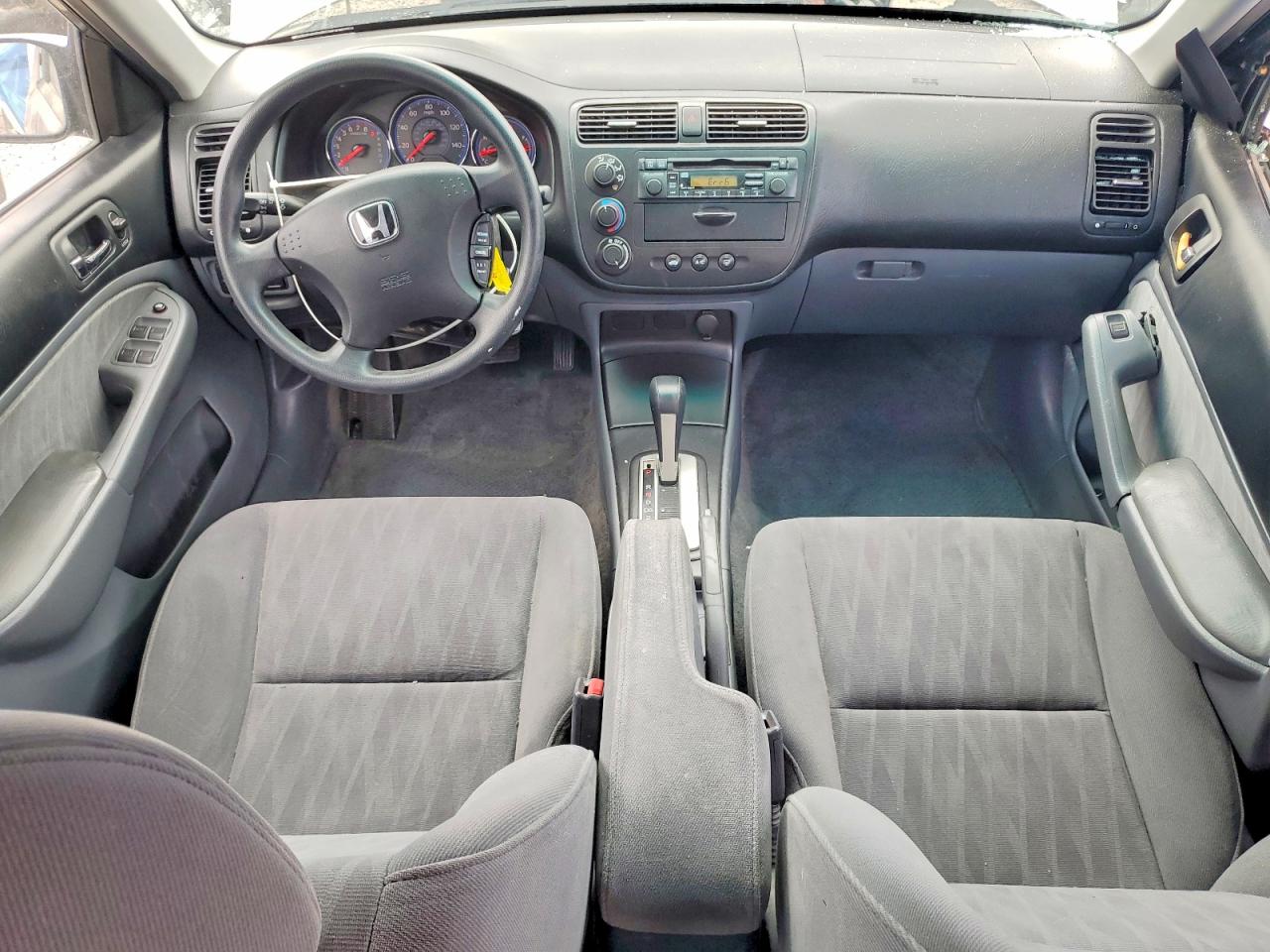 2004 Honda Civic Lx Silver vin: 2HGES16594H612547