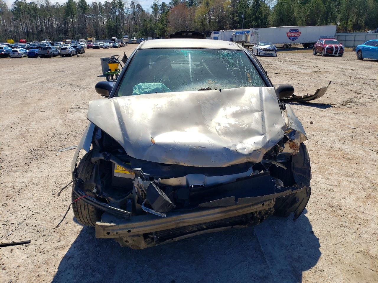 2004 Honda Civic Lx Tan vin: 2HGES16594H620809