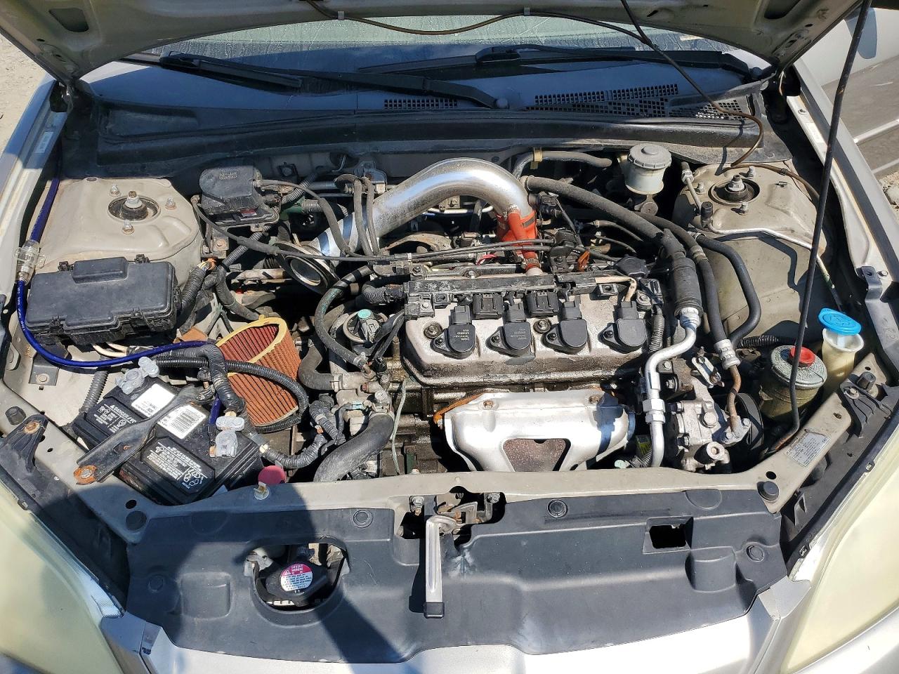 2005 Honda Civic Lx Бежевый vin: 2HGES16595H560516