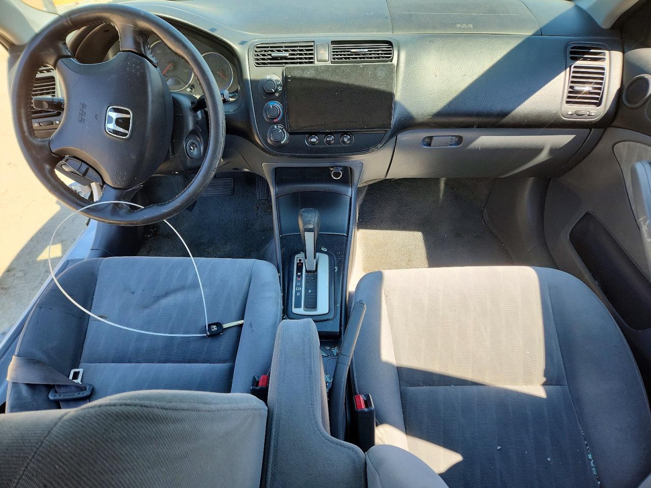 2005 Honda Civic Lx Silver vin: 2HGES16595H613635