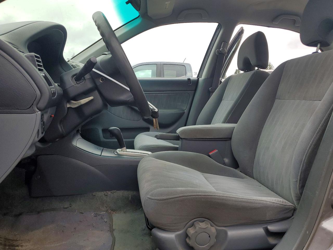 2005 Honda Civic Lx Gray vin: 2HGES16595H634081