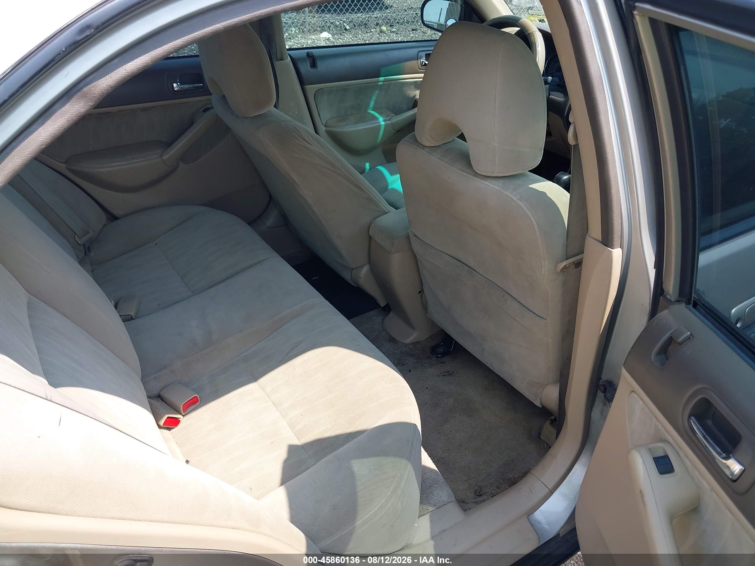 2003 Honda Civic Lx Желто-коричневый vin: 2HGES165X3H545262