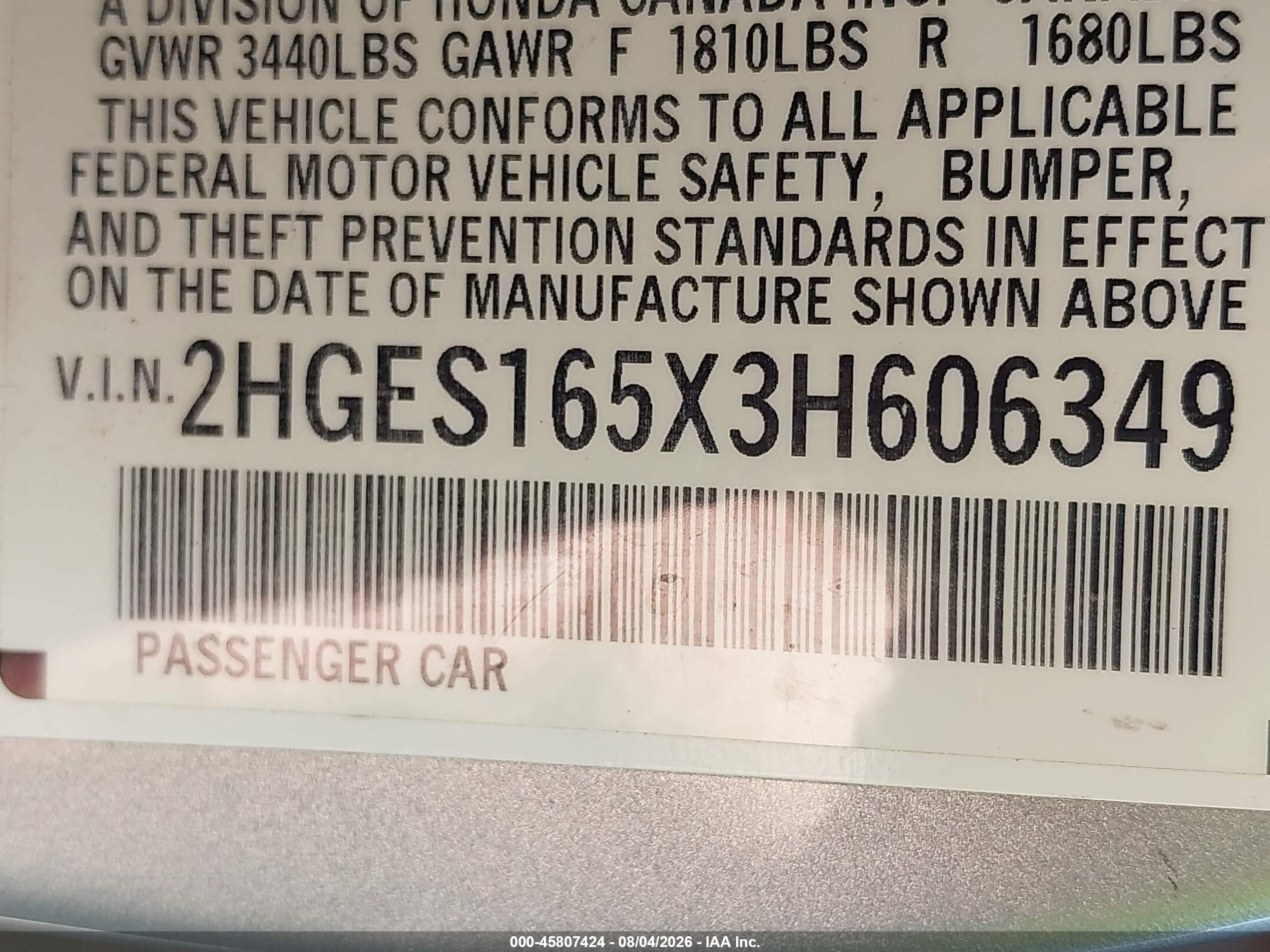 2003 Honda Civic Lx Silver vin: 2HGES165X3H606349