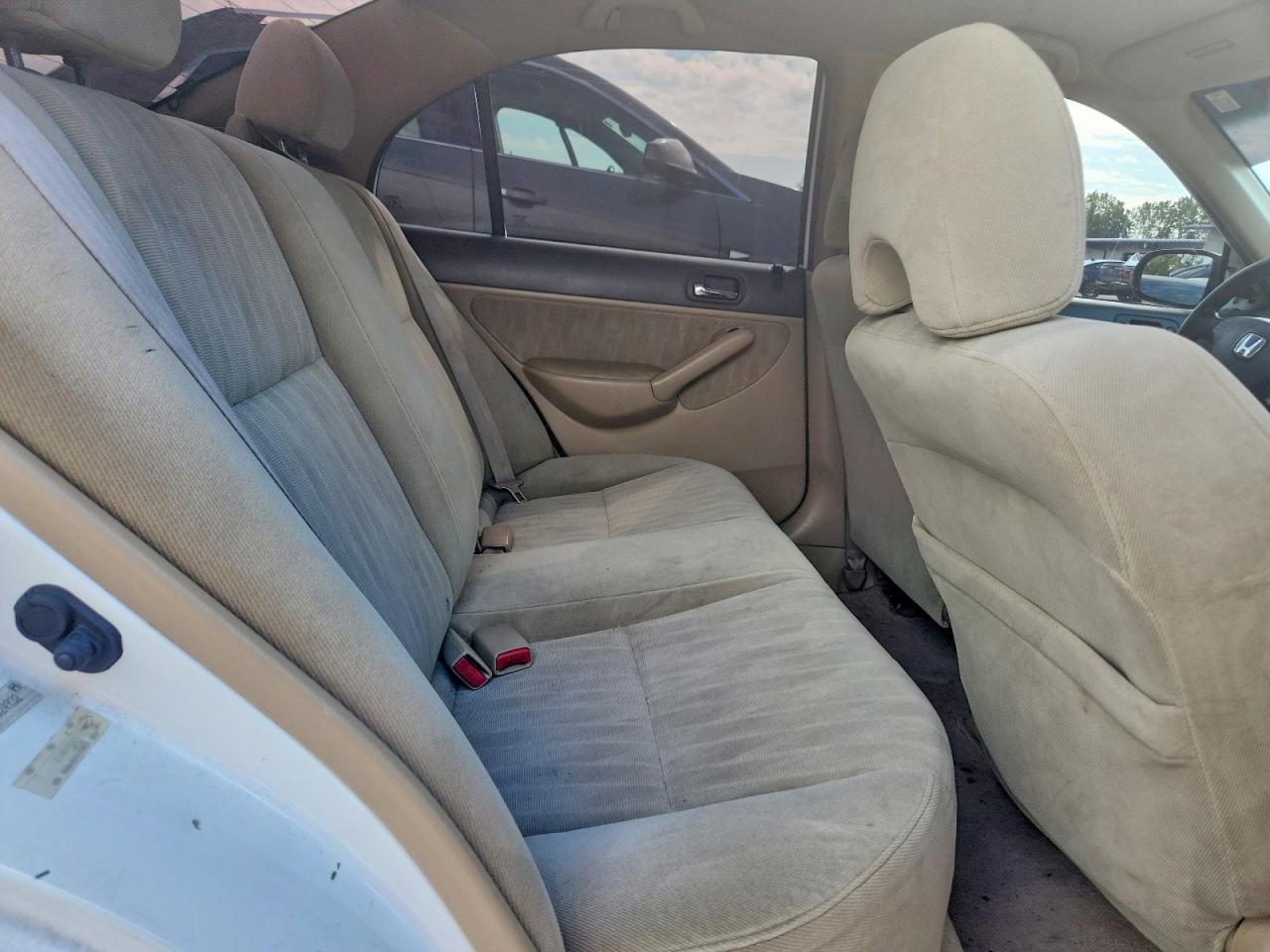 2004 Honda Civic Lx Белый vin: 2HGES165X4H524932