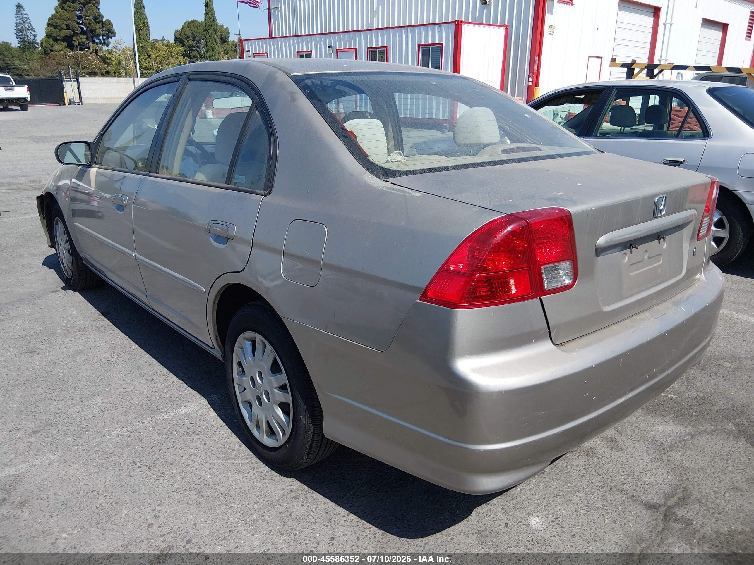 2004 Honda Civic Lx Gold vin: 2HGES165X4H538152