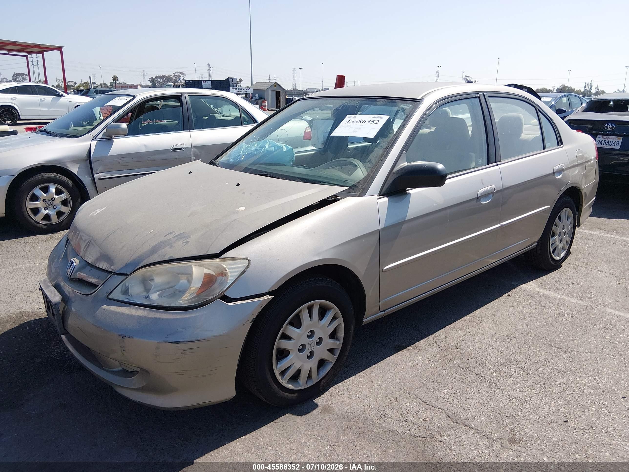 2004 Honda Civic Lx Gold vin: 2HGES165X4H538152
