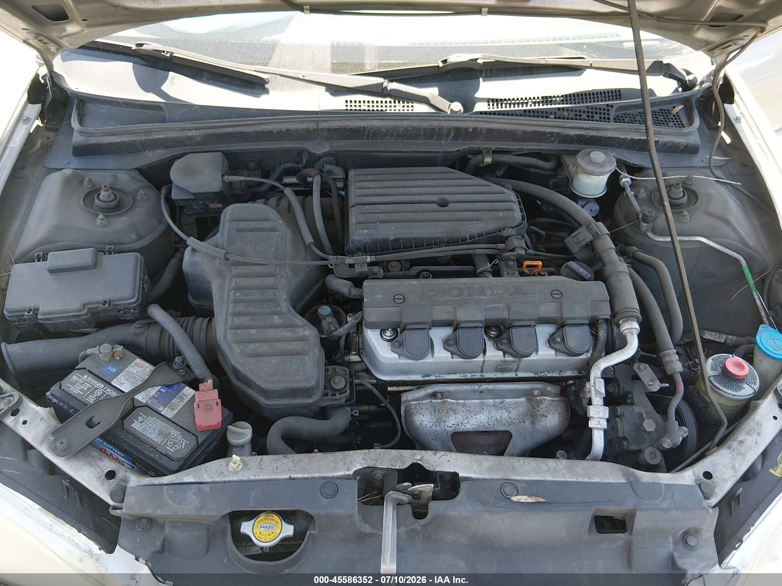 2004 Honda Civic Lx Gold vin: 2HGES165X4H538152