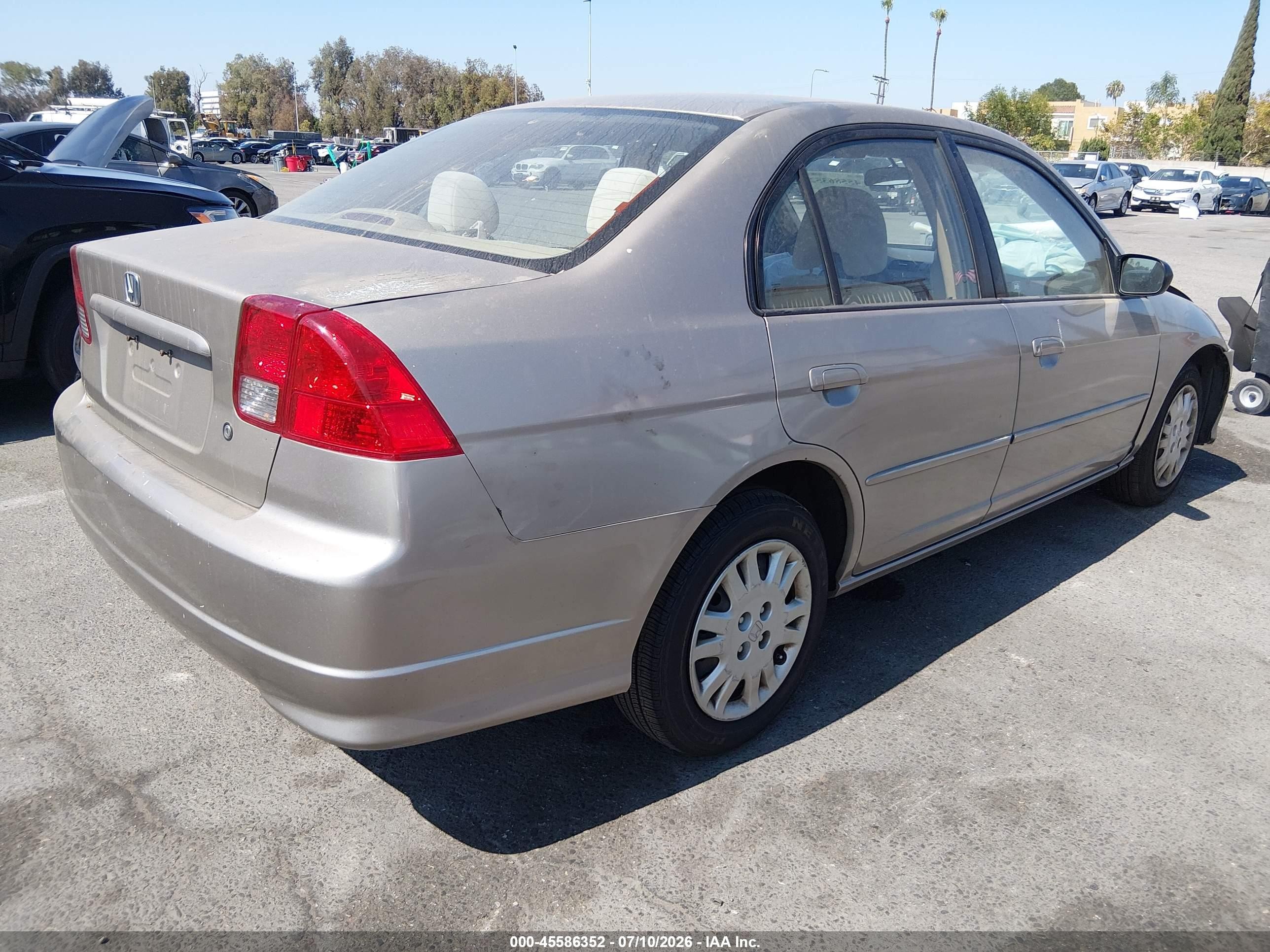 2004 Honda Civic Lx Gold vin: 2HGES165X4H538152