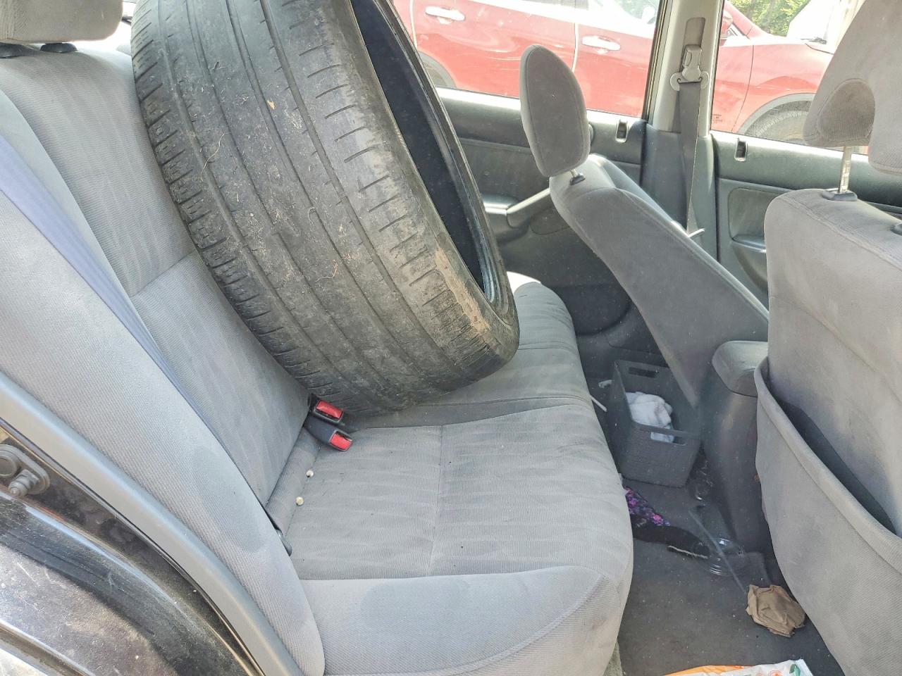 2004 Honda Civic Lx Black vin: 2HGES165X4H548809