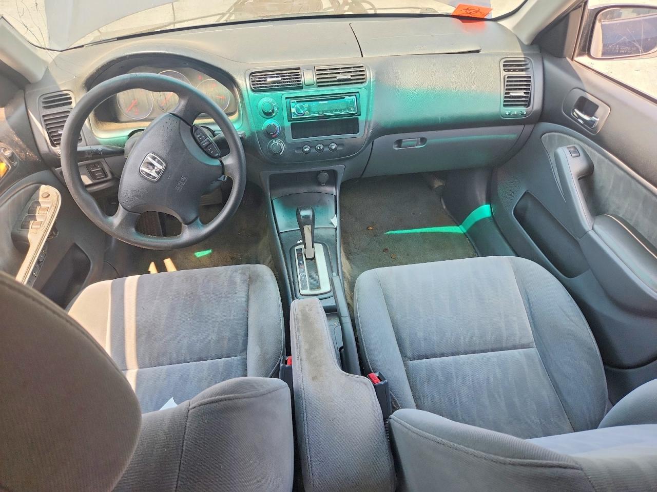 2004 Honda Civic Lx Blue vin: 2HGES165X4H577601