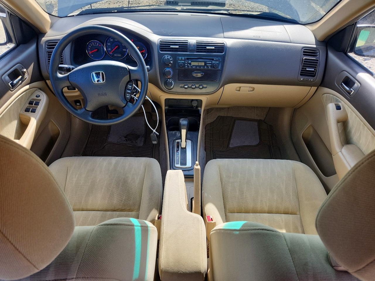 2005 Honda Civic Lx Серебряный vin: 2HGES165X5H550934