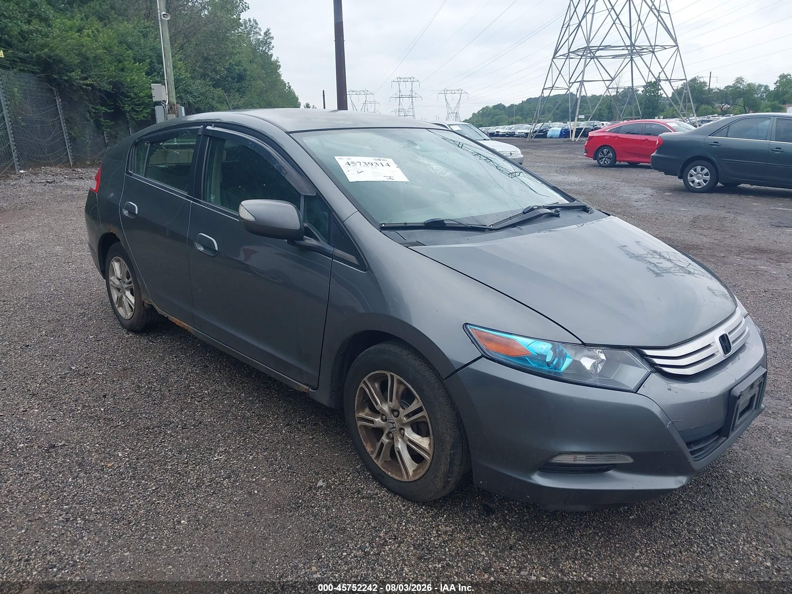 2005 Honda Civic Lx Gray vin: 2HGES165X5H597056