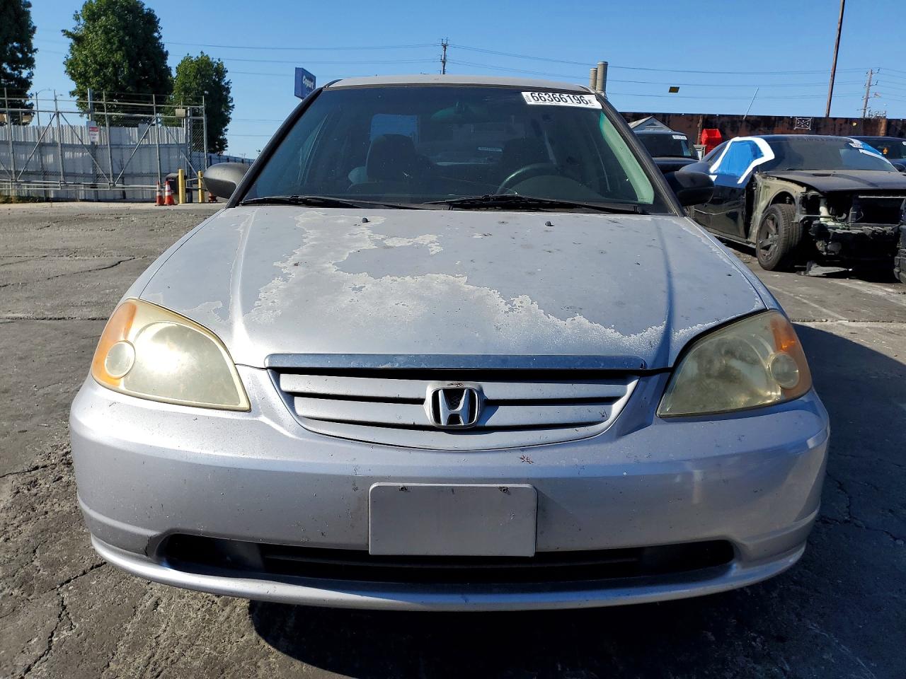 2002 Honda Civic Lx Silver vin: 2HGES16612H584345