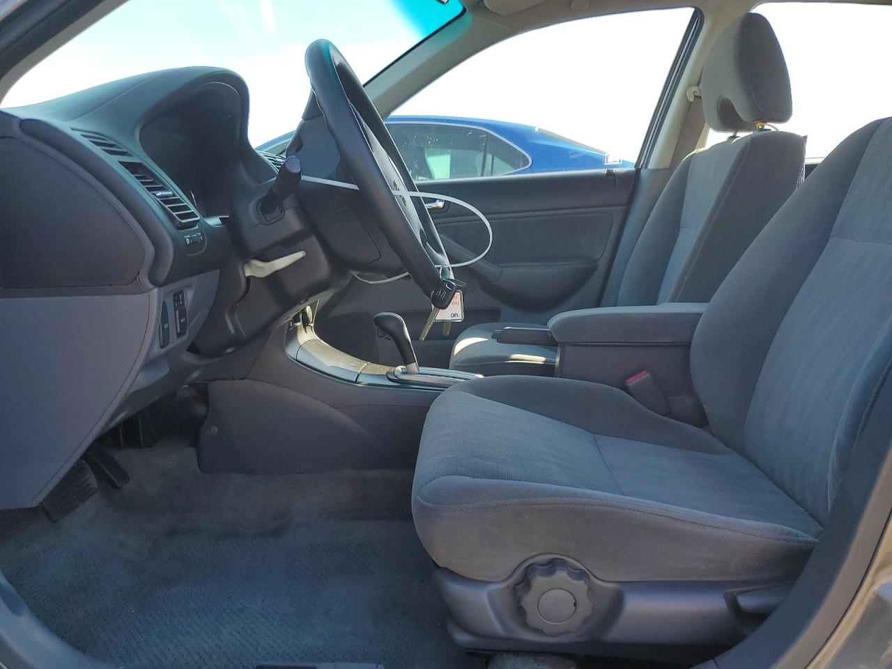 2004 Honda Civic Lx Charcoal vin: 2HGES16614H592268