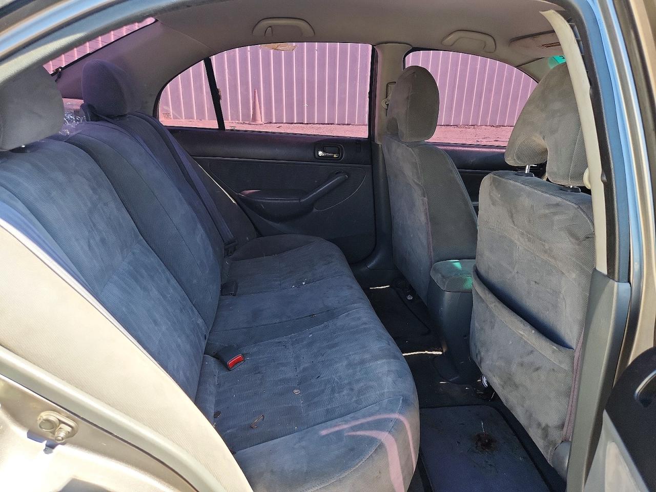 2004 Honda Civic Lx Gray vin: 2HGES16614H633837