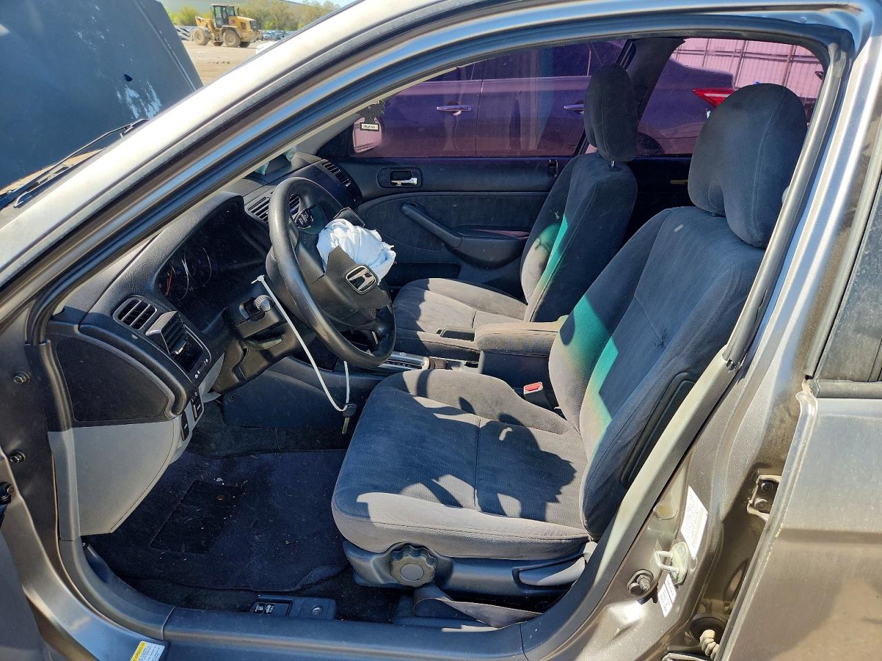 2004 Honda Civic Lx Gray vin: 2HGES16614H633837