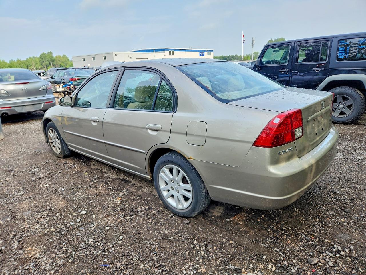 2004 Honda Civic Lx Gold vin: 2HGES16614H913323