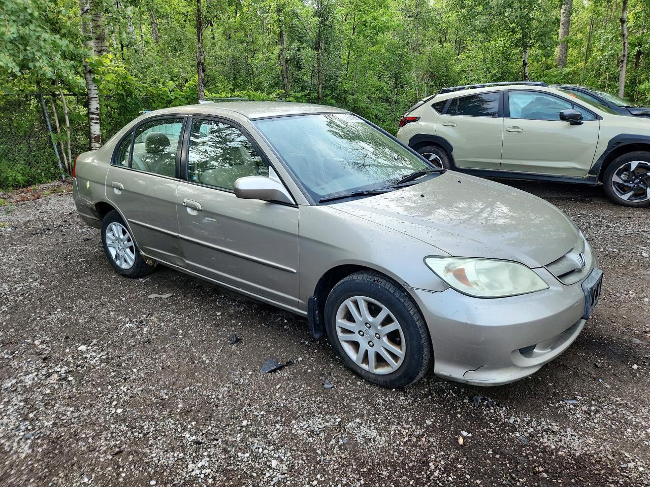 2004 Honda Civic Lx Gold vin: 2HGES16614H913323