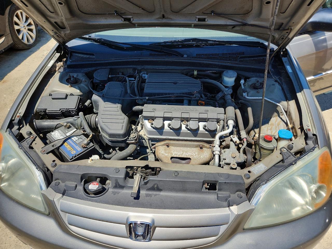 2003 Honda Civic Lx Tan vin: 2HGES16623H598014