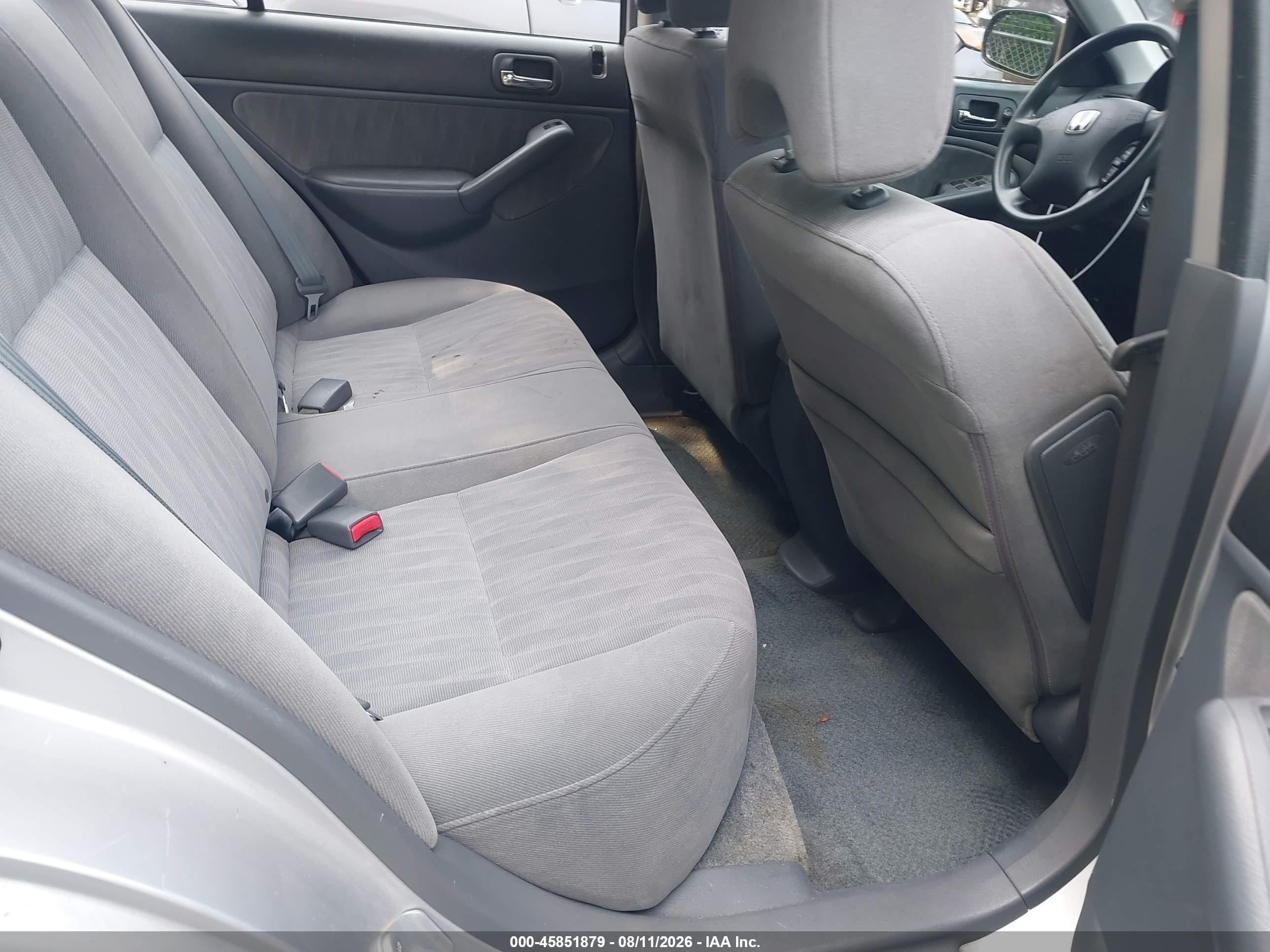 2005 Honda Civic Lx Silver vin: 2HGES16625H614909