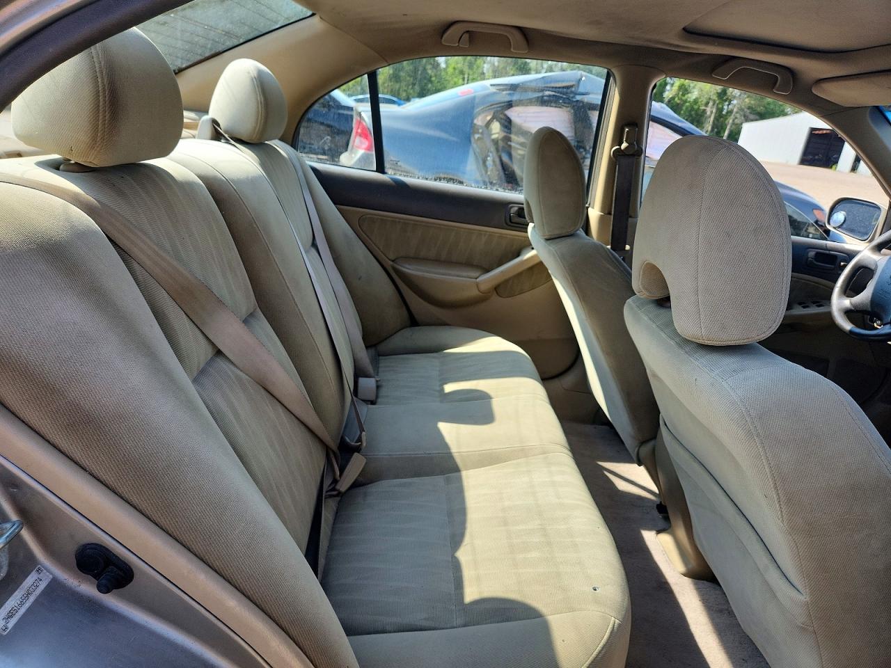 2005 Honda Civic Lx Beige vin: 2HGES16655H033274