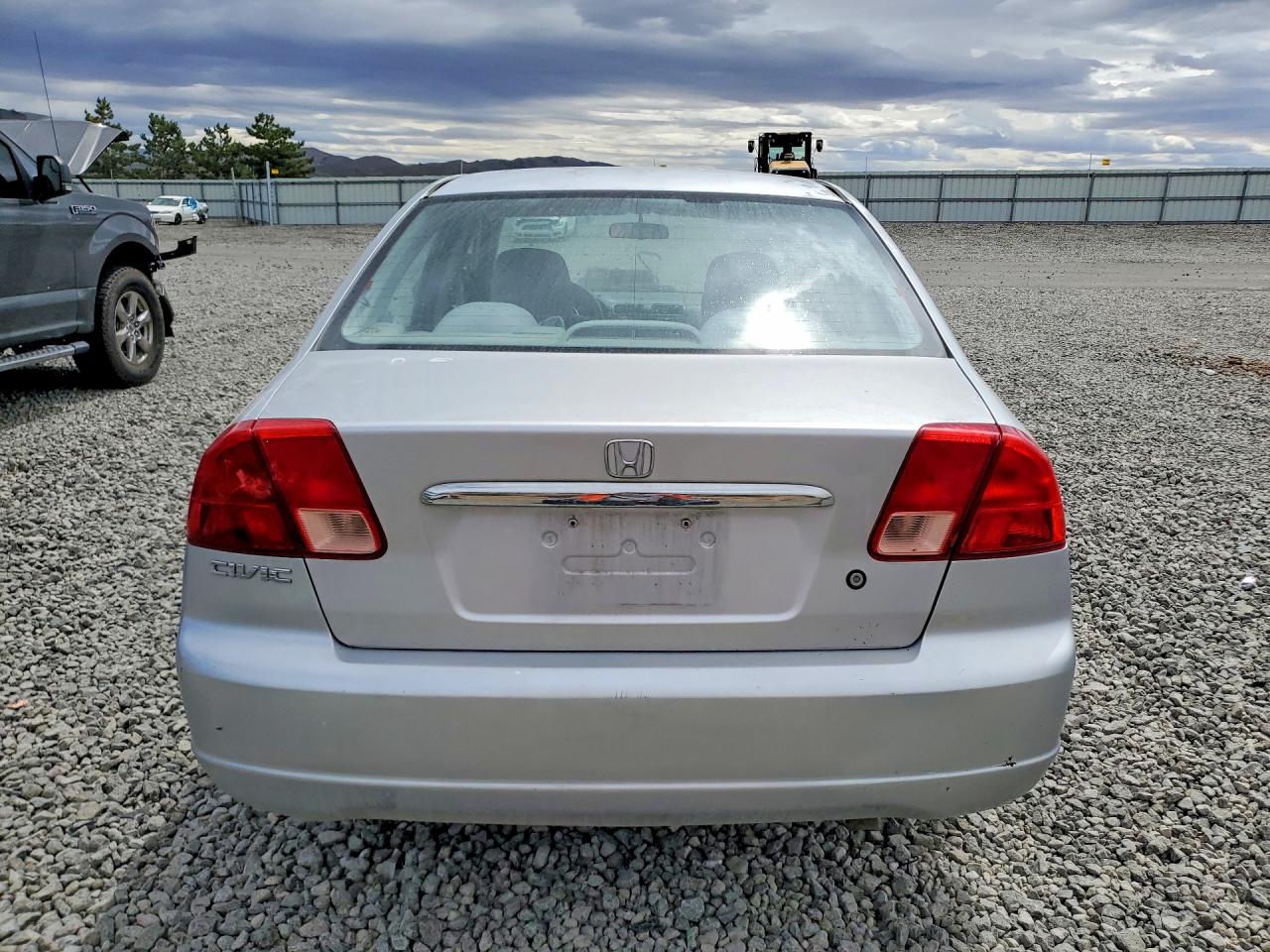 2001 Honda Civic Lx Silver vin: 2HGES16671H920661