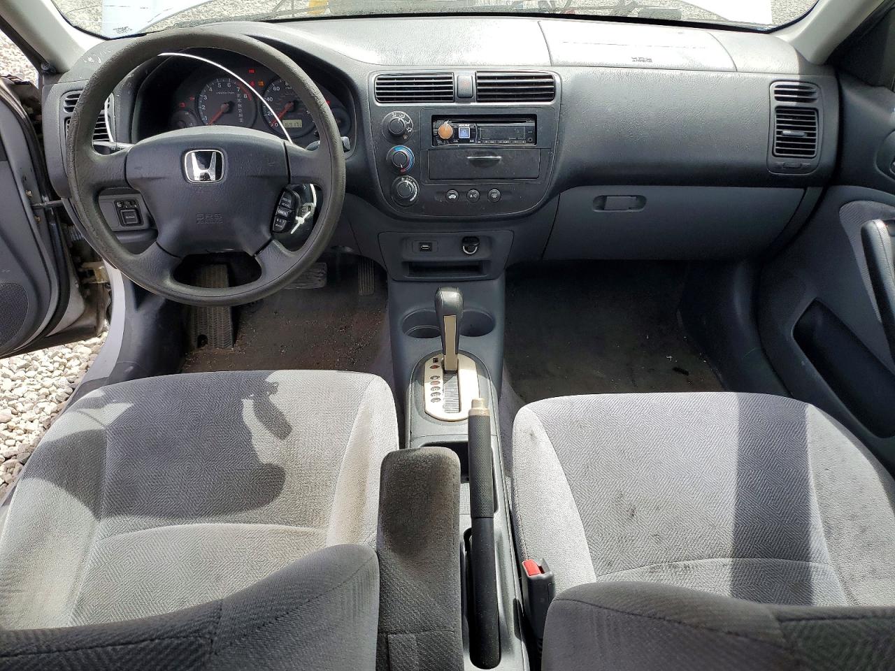 2001 Honda Civic Lx Silver vin: 2HGES16671H920661