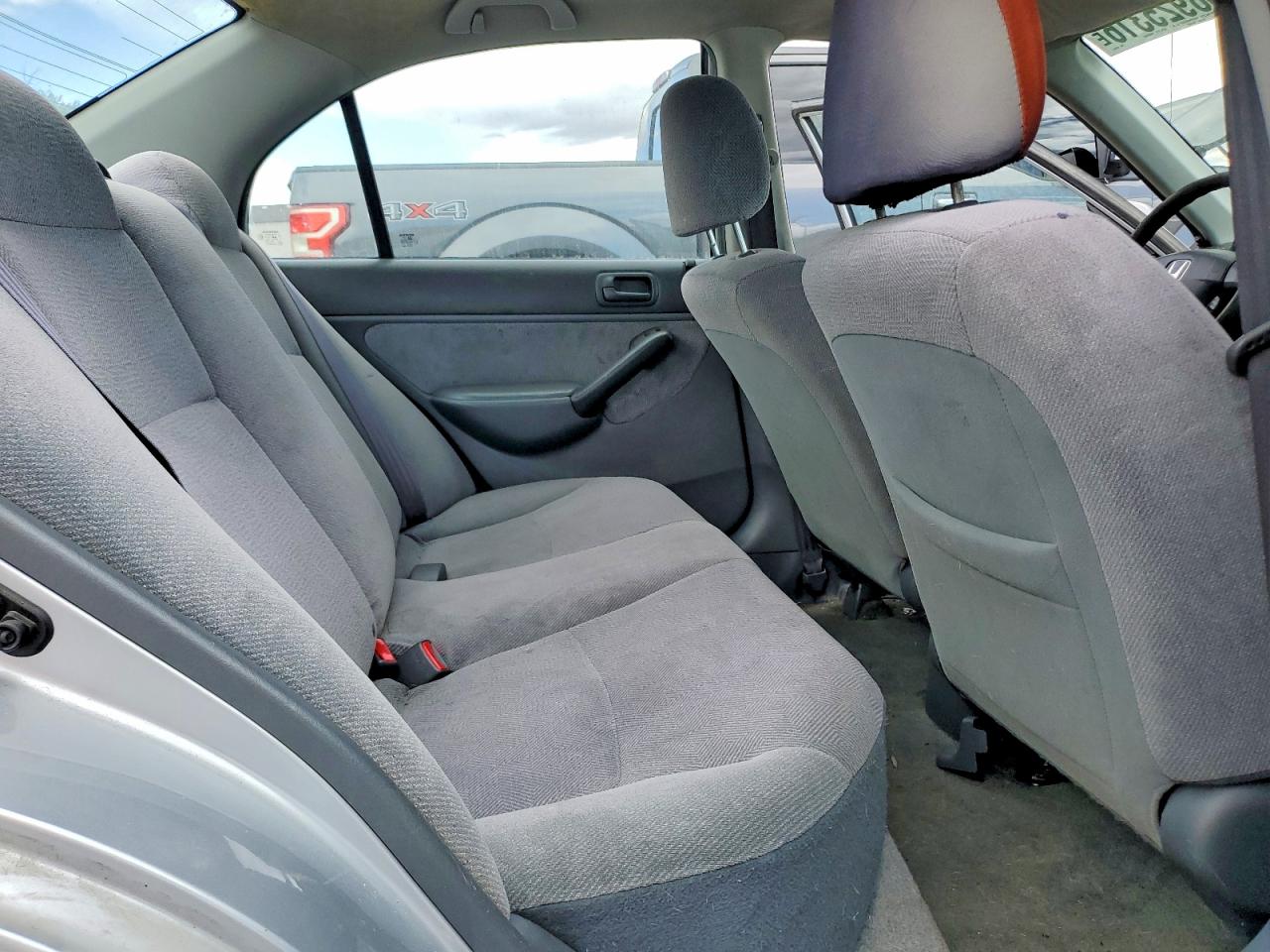 2001 Honda Civic Lx Silver vin: 2HGES16671H920661