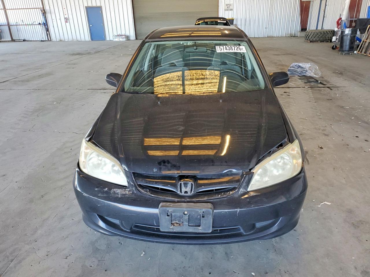 2004 Honda Civic Lx Black vin: 2HGES16674H540742