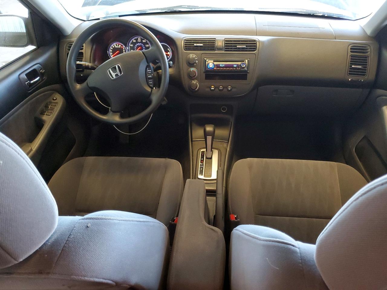 2004 Honda Civic Lx Black vin: 2HGES16674H540742