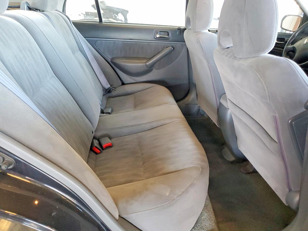 2004 Honda Civic Lx Black vin: 2HGES16674H540742