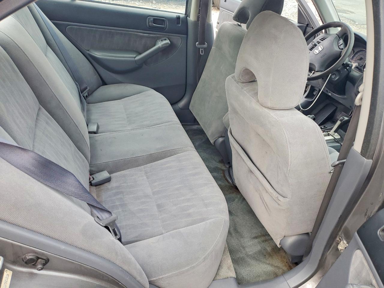 2005 Honda Civic Lx Gray vin: 2HGES16675H010126
