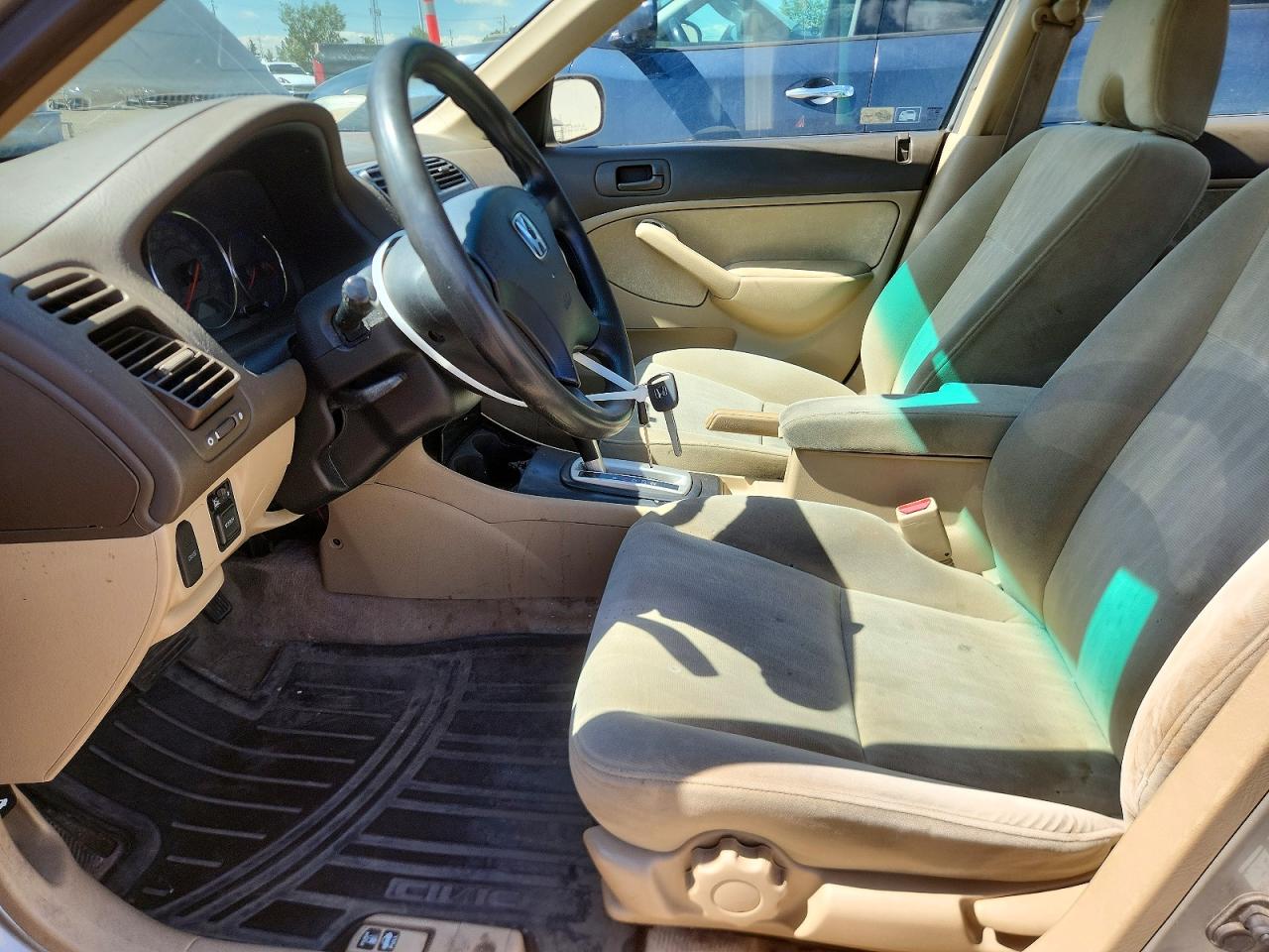 2003 Honda Civic Lx Silver vin: 2HGES16683H901989