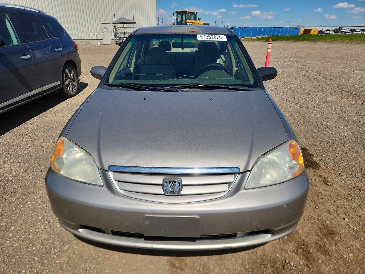 2003 Honda Civic Lx Silver vin: 2HGES16683H901989