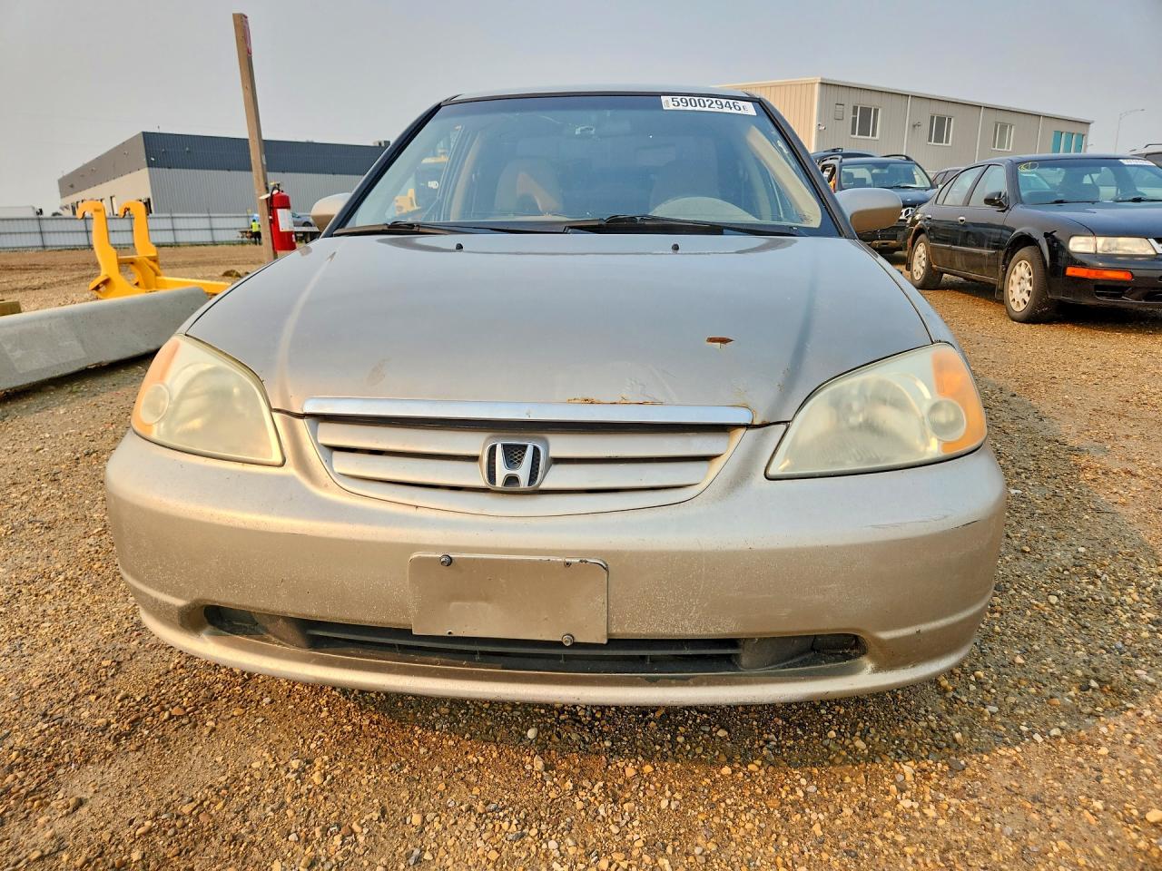 2003 Honda Civic Lx Золотой vin: 2HGES16693H901466
