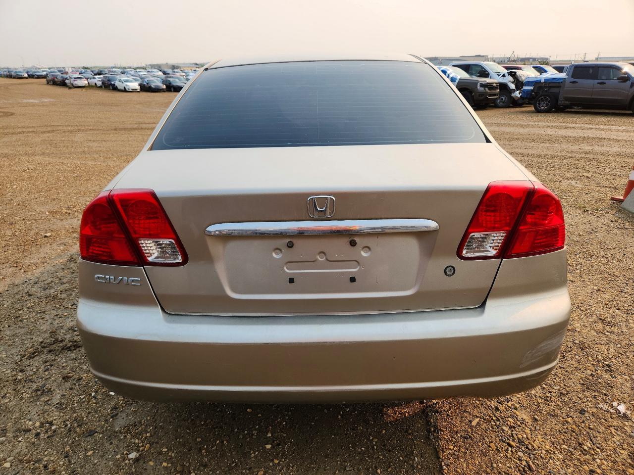 2003 Honda Civic Lx Золотой vin: 2HGES16693H901466