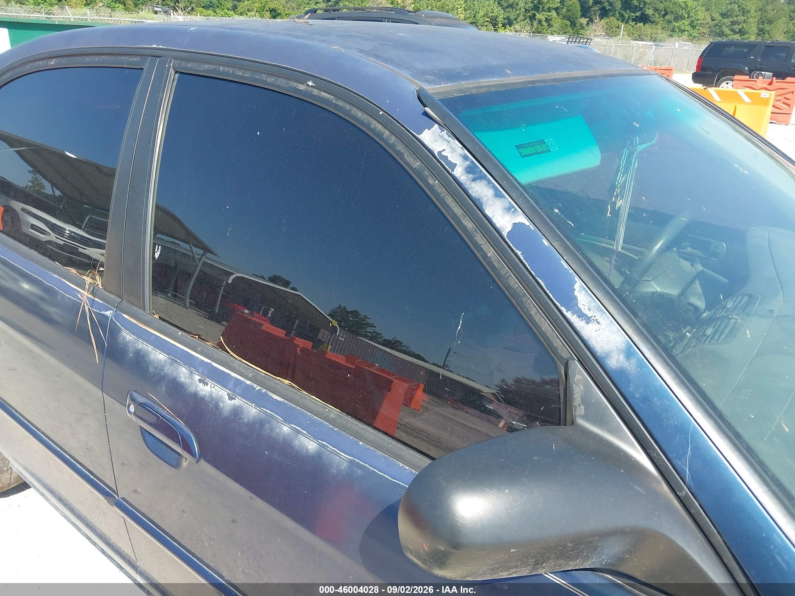 2004 Honda Civic Lx Blue vin: 2HGES16694H559230
